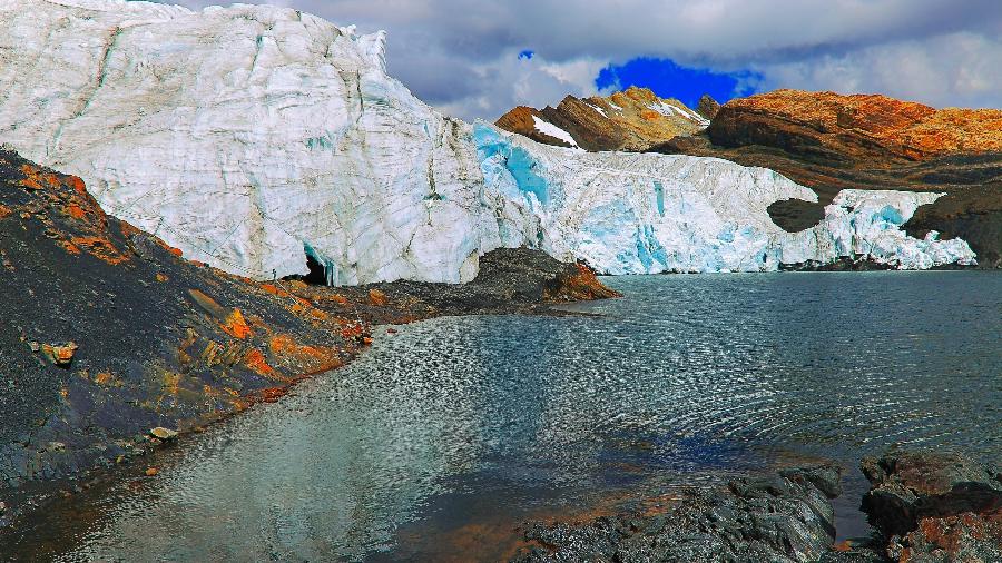 Glaciar Pastoruri, no Peru