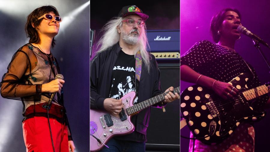 Rachel Brown, do Water from Your Eyes, J Mascis, do Dinosaur Jr., e a inglesa Nabihah Iqbal são algumas atrações do Balaclava Fest 2024, que acontece neste domingo (10), em São Paulo - Getty Images