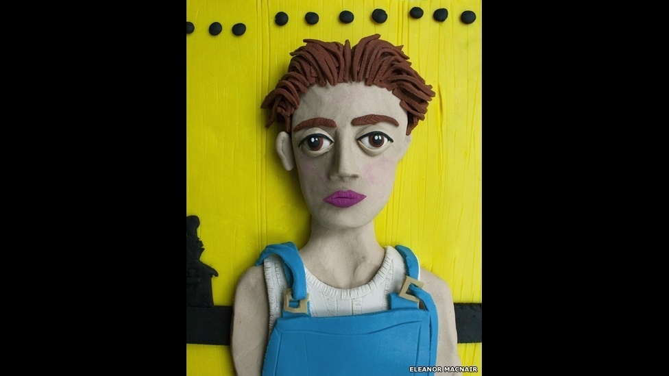 "Espero que isso ajude um novo público a conhecer alguns de meus fotógrafos favoritos ou os reaproxime de quem já conhece seus trabalhos, para que eles voltem a prestar atenção a estas fotografias." Essa é inspirada em uma das mais conhecidas fotos, de 1951, de conhecido fotógrafo nascido em Nova York. - Eleanor Macnair/BBC Brasil