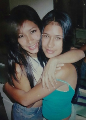 As irmãs na adolescência sempre juntas - Divulgação - Divulgação