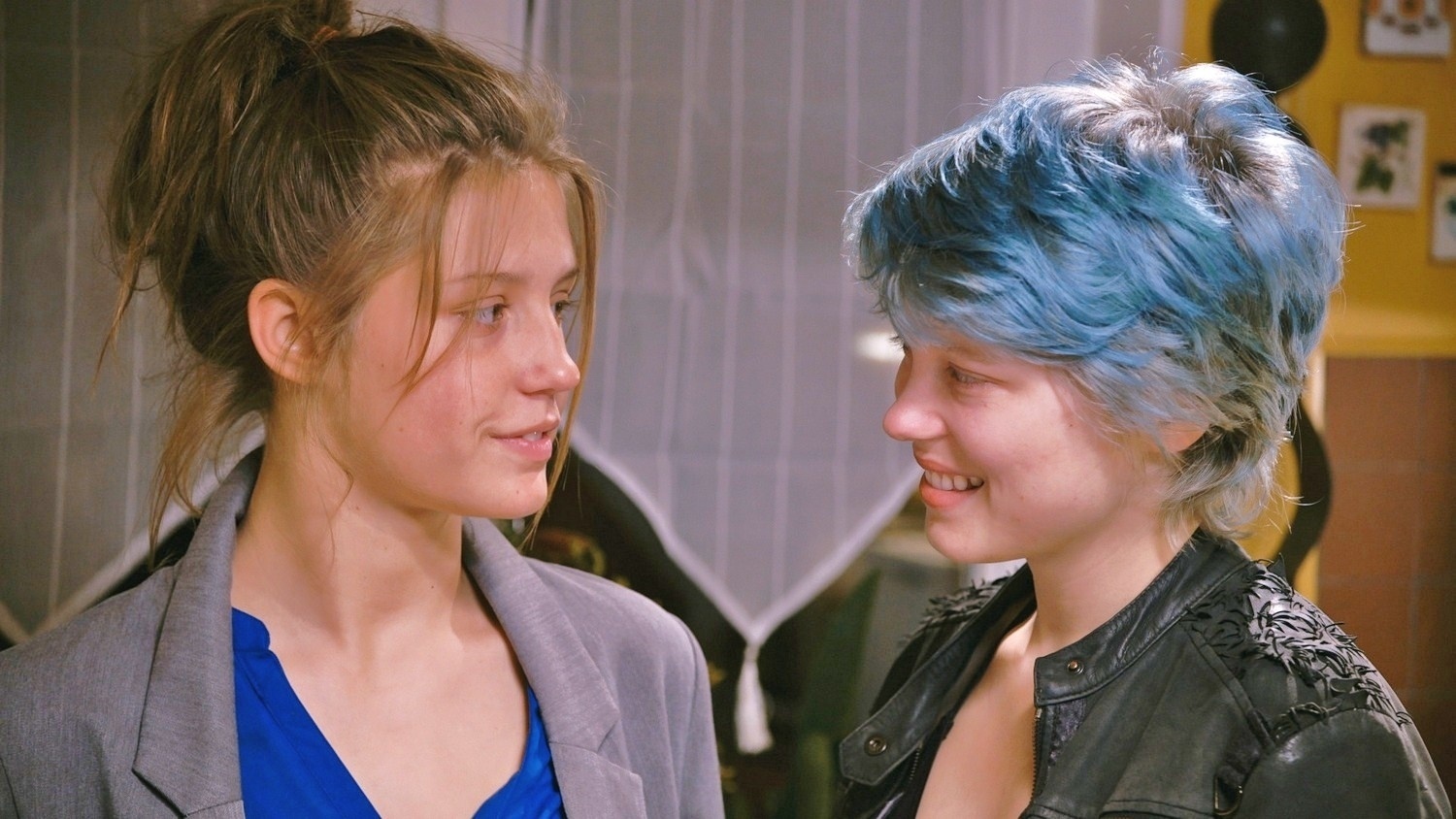 Cena do filme "Azul é a Cor Mais Quente" (2013), de Abdellatif Kechiche - Reprodução