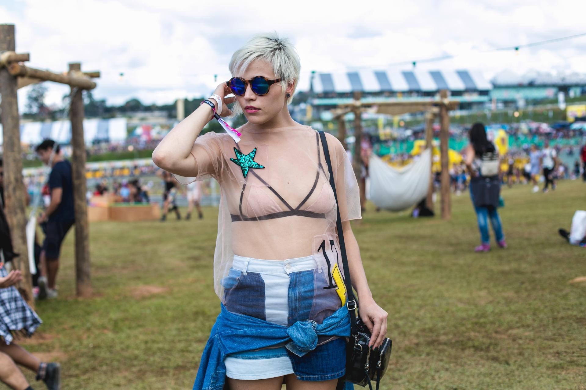 Jovem vai ao Lolla de top - Felipe Gabriel/UOL