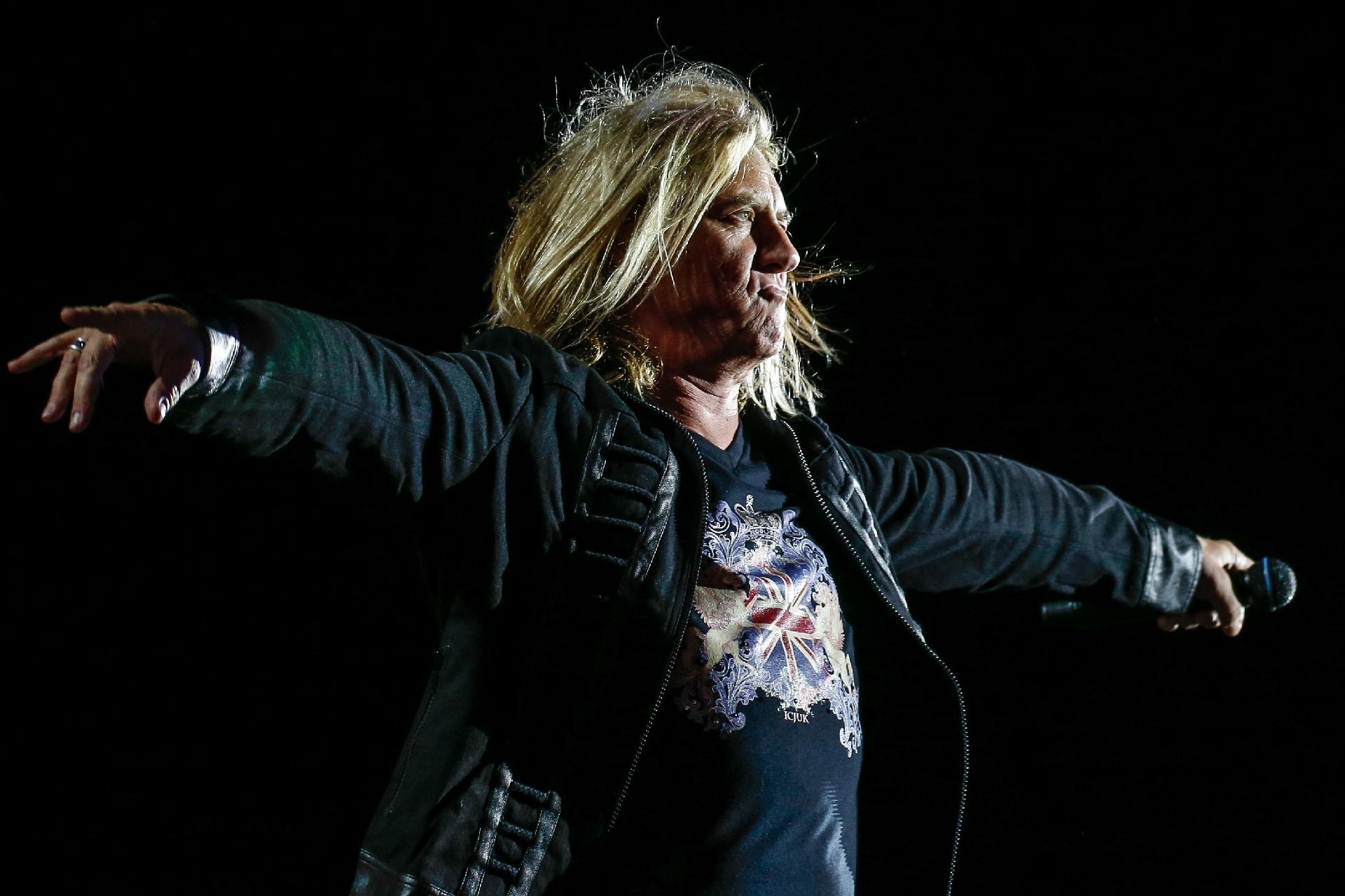 Joe Elliott, vocalista do Def Leppard, se apresenta no Palco Mundo do Rock in Rio 2017 - Marco Antonio Teixeira/UOL