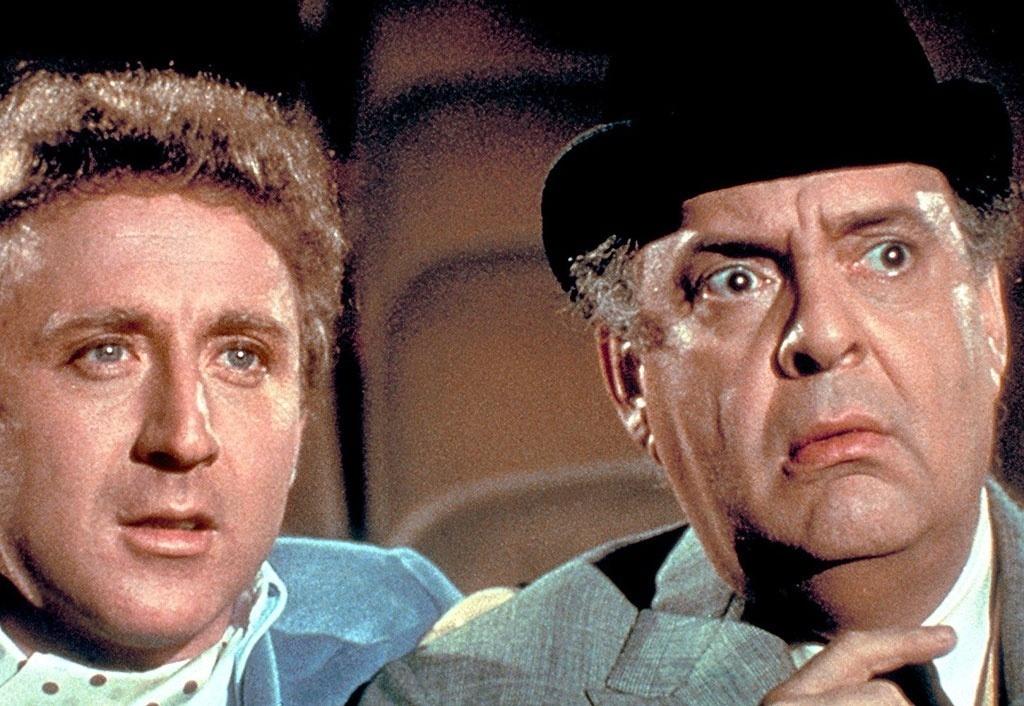 Gene Wilder e Zero Mostel em cena de "Primavera para Hitler" (1968) - Divulgação