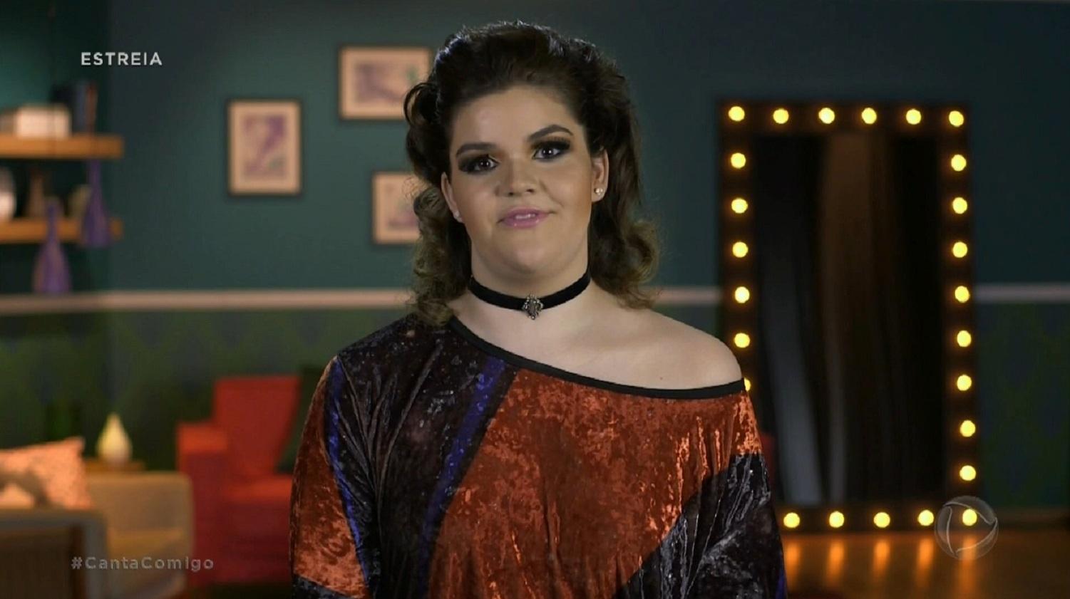 Laura Simões participa de "Canta Comigo" e levanta 80 jurados - Reprodução/TV Record