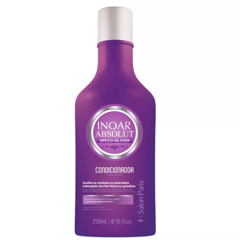 Condicionador Absolut Speed Blond, R$ 33,90, Inoar, epocacosmeticos.com.br - Divulgação