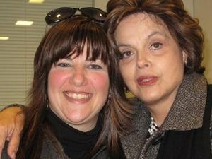 Yaffie ao lado de Dilma Roussef em 2009 - Arquivo Pessoal - Arquivo Pessoal