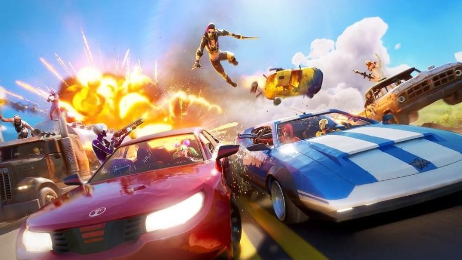 Fortnite recebe 4 novos carros em novo pacote de atualização da Epic Games - Divulgação/EpicGames