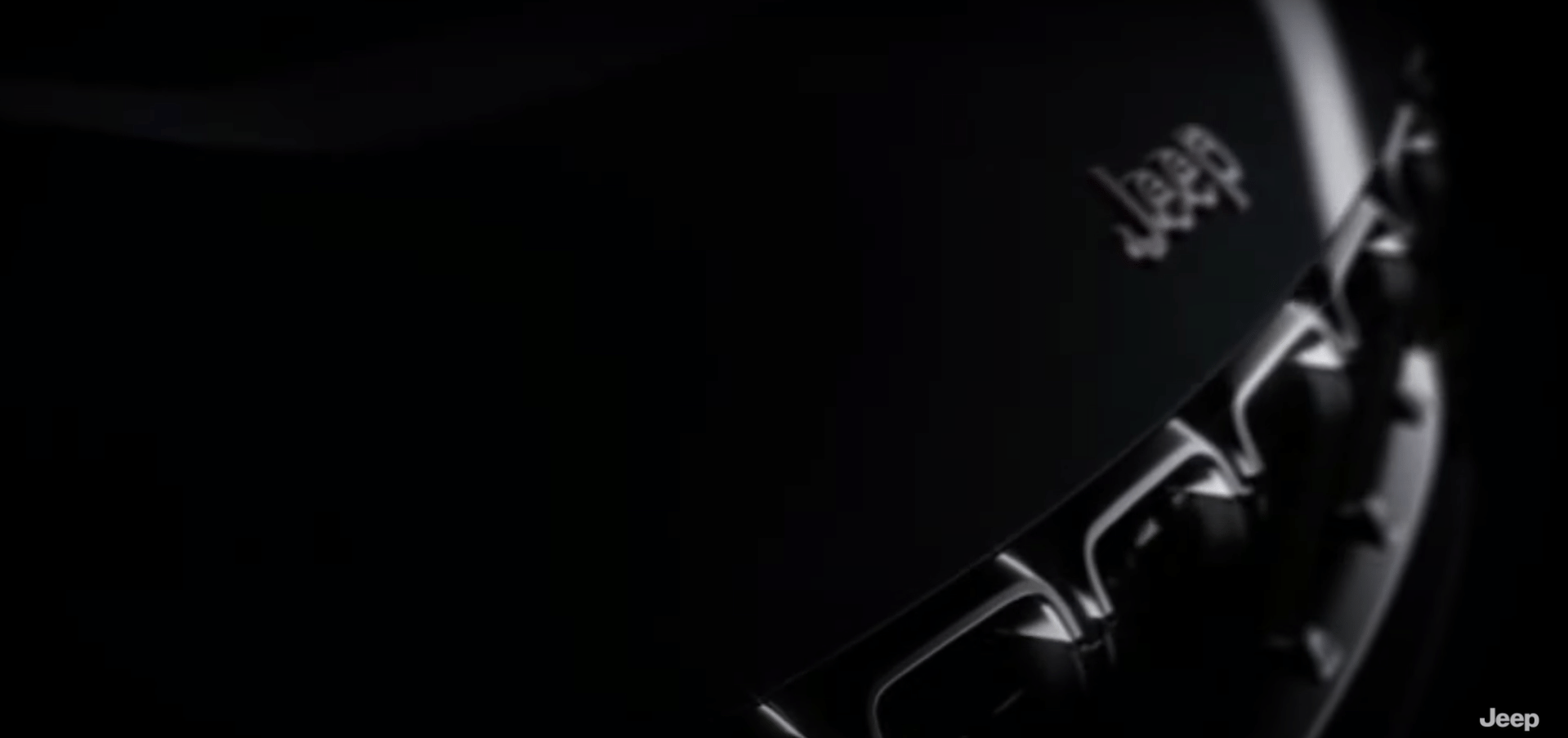 Teaser do SUV de sete lugares da Jeep - REPRODUÇÃO