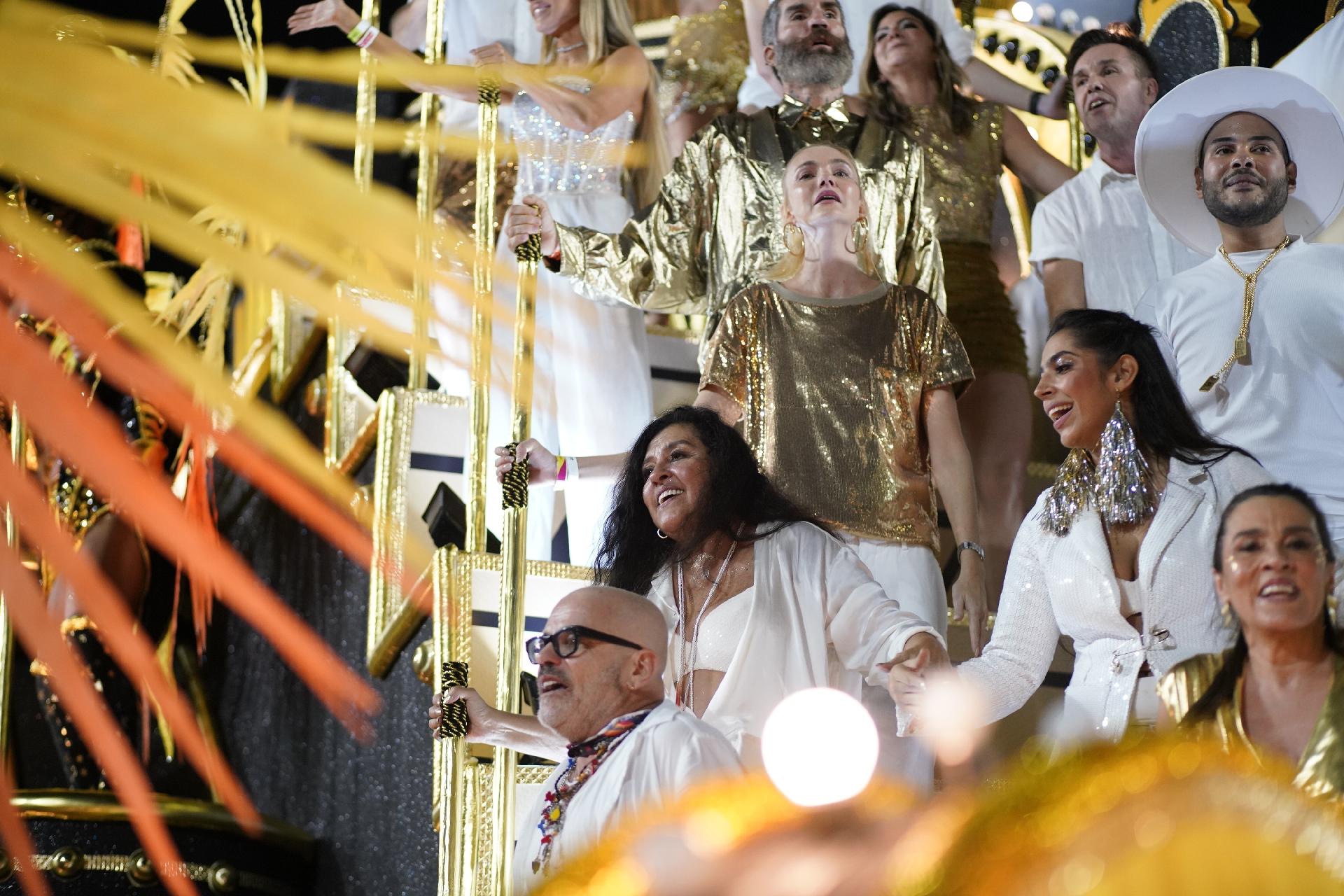 22.abr.2022 - São Clemente homenageia o humorista Paulo Gustavo - Ricardo Borges/UOL