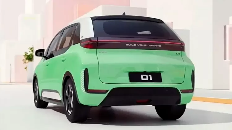 BYD D1 foi concebido para transportar passageiros e prioriza espaço interno, especialmente no banco de trás - Divulgação - Divulgação