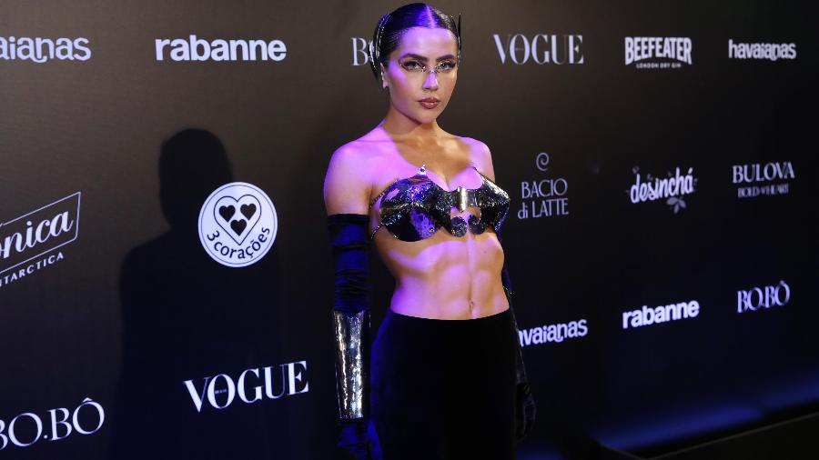 Jade Picon marcou presença no Baile da Vogue 2024, no Rio de Janeiro