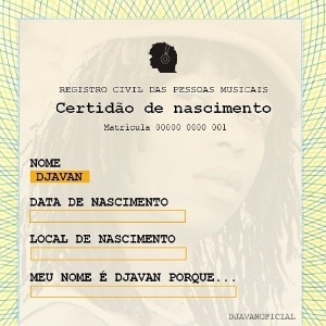 Imagem usada por Djavan na campanha - Reprodução - Reprodução