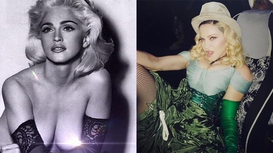 A rainha completou neste mês 59 anos. Madonna não perde sua majestade nem energia graças a uma rotina de exercícios puxada. Ela faz atividades voltadas à resistência que incluem cardio, com kickboxing e dança, força, flexibilidade, mobilidade e relaxamento. Para manter o equilíbrio e fôlego, pilates, ioga e circuitos de funcionais fazem parte dos treinos...Ufa! Cansa só de ler, não é mesmo? - Reprodução/Instagram