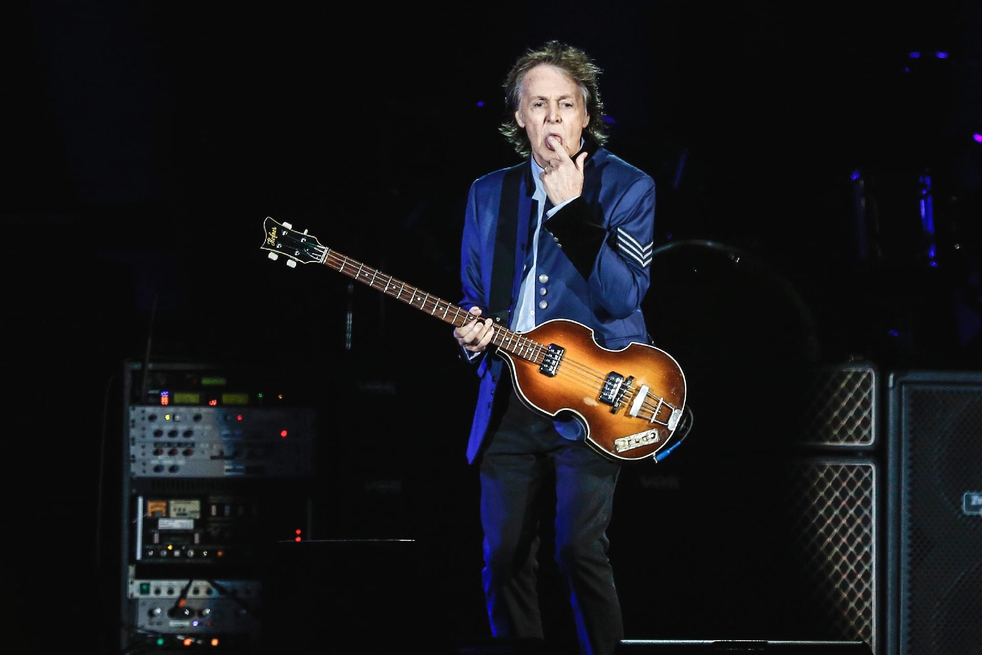Show do cantor Paul McCartney, no estádio Allianz Parque, em São Paulo - Lucas Lima/UOL
