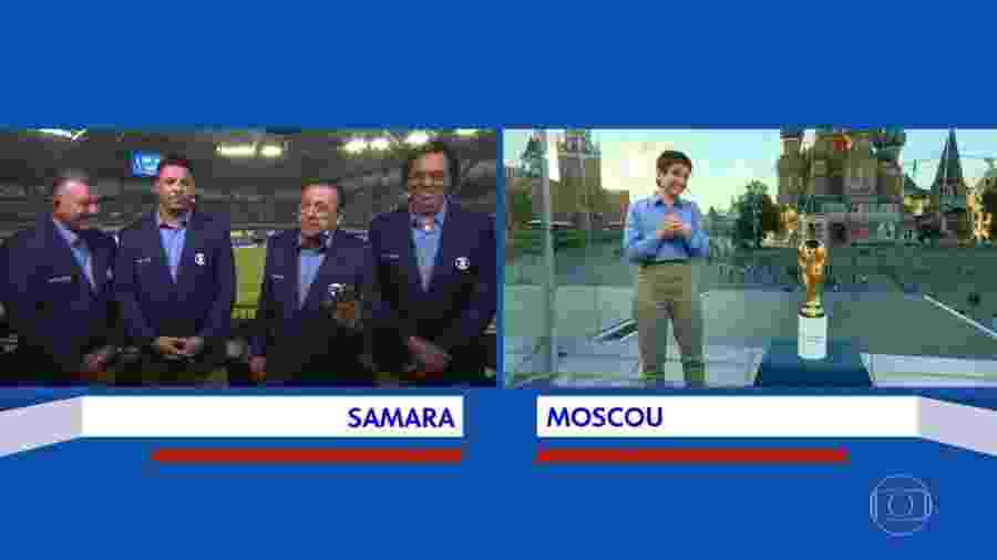 Resultado de imagem para GALVÃO BUENO REDE GLOBO NA COPA DE MOSCOU