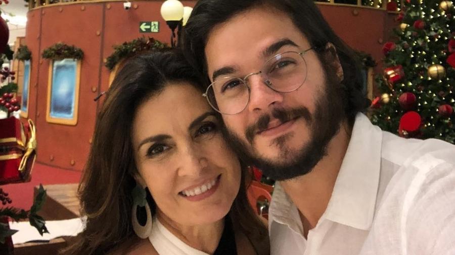 Fátima Bernardes posta foto ao lado de Túlio Gadêlha após ele ter alta do hospital - Reprodução/Instagram