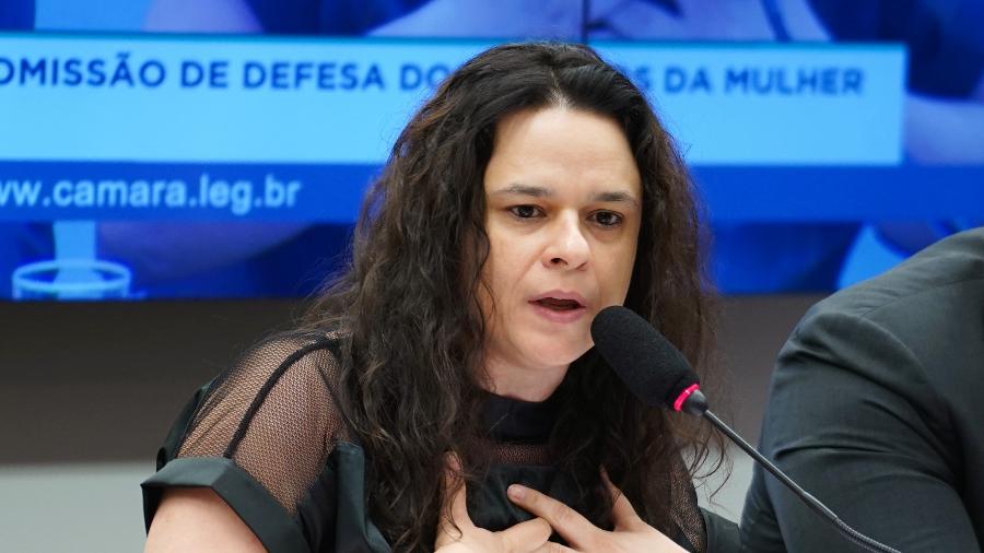 A deputada estadual Janaína Paschoal (PSL-SP) participa de debate na Câmara dos Deputados, em Brasília - Pablo Valadares/Câmara dos Deputados