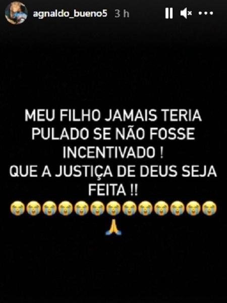 Pai de MC Kevin se revolta com novo depoimento da morte do funkeiro - Reprodução/Instagram - Reprodução/Instagram