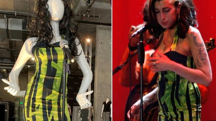 Vestido de Amy Winehouse é leiloado - Divulgação/New York Post