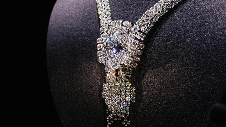 O "The World Fair Necklace" poderá custar até R$ 170 milhões, segundo o WWD - Divulgação/Tiffany & Co.