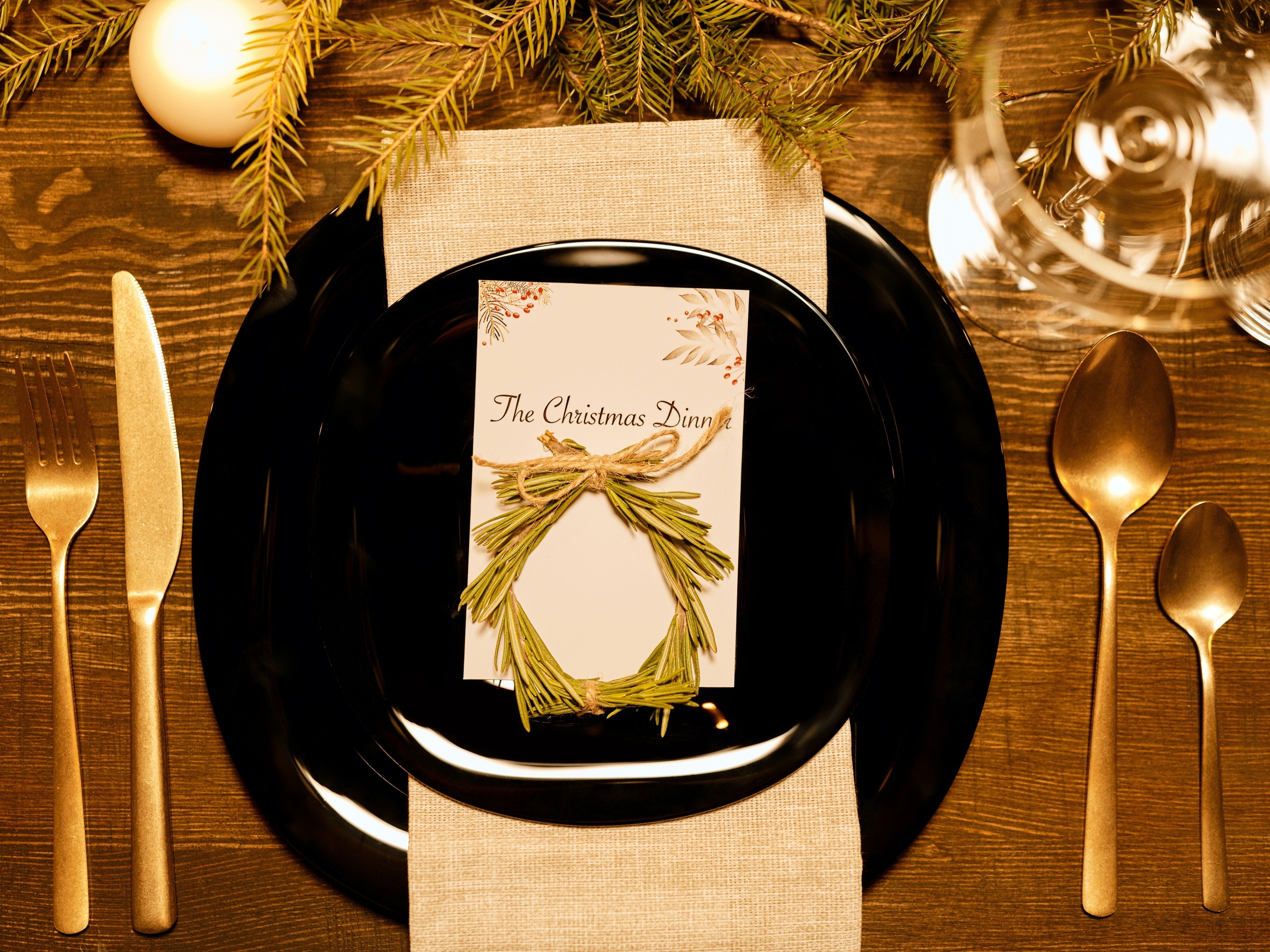 Ceia de Natal: enfeite a casa e também a mesa para celebrar