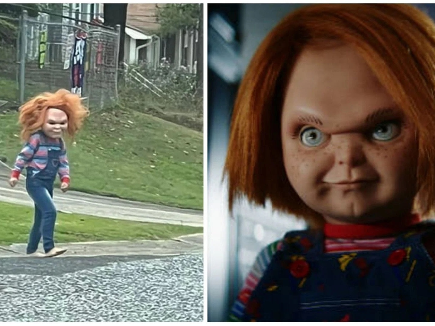 Chucky? Menino assusta vizinhos nos EUA e viraliza - POPline