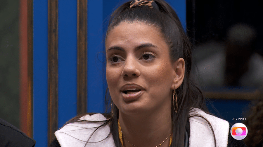 BBB 24: Fernanda conversa com Tadeu Schmidt