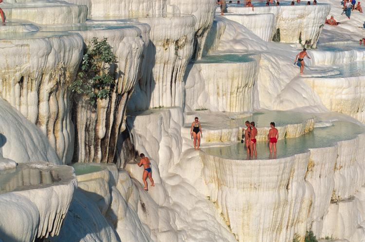 Pamukkale, na Turquia