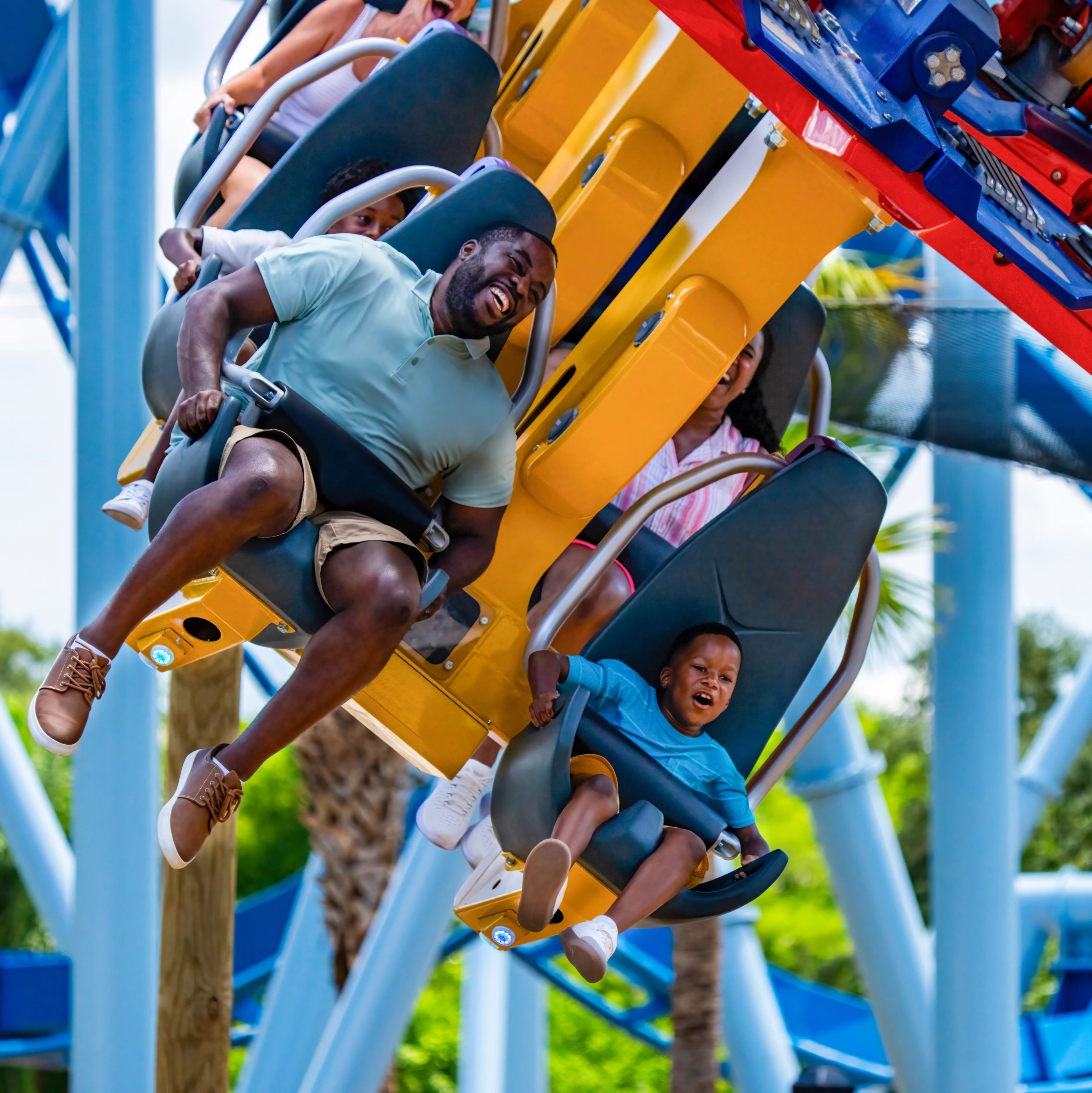 Parque mais radical da Flórida inaugura montanha-russa para crianças