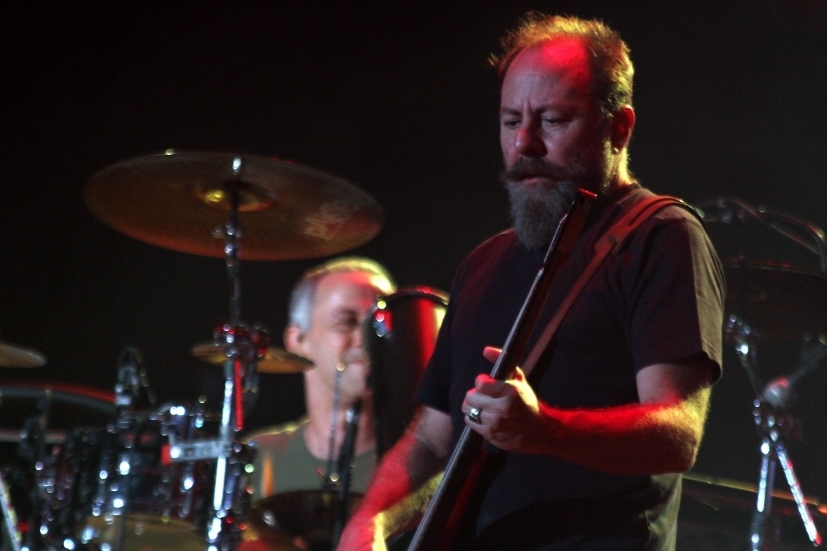 20.set.2015 - Com retrospectiva e clássicos, Os Paralamas do Sucesso abrem o palco Mundo no terceiro dia de shows do Rock in Rio 2015. - Foto Rio News