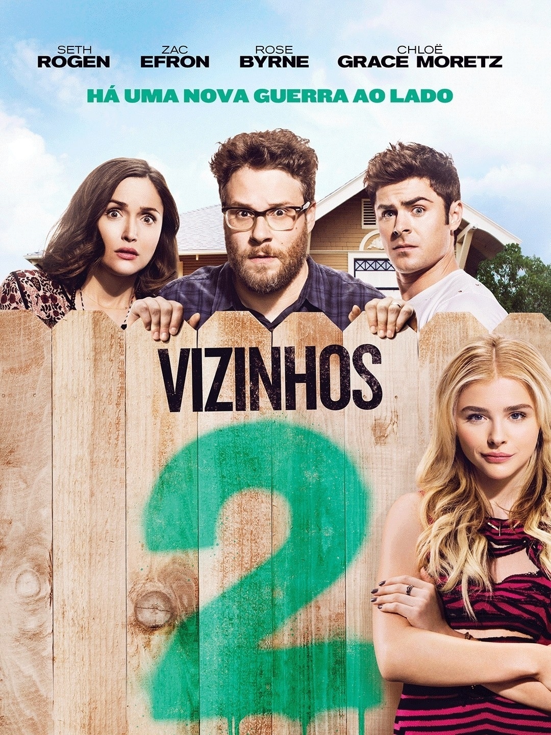 Cena do filme "Vizinhos 2" - Divulgação