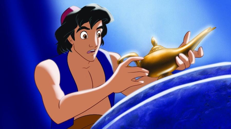 Cena da animação "Aladdin" (1992) - Divulgação
