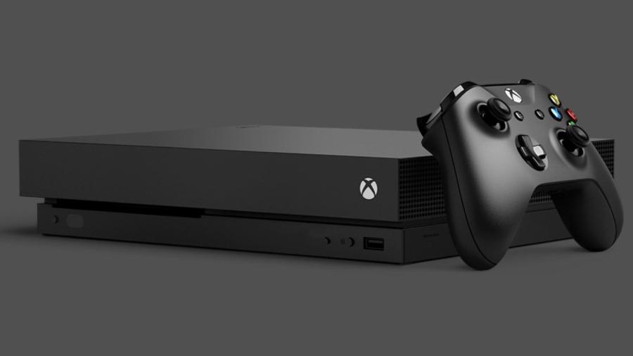 Xbox One X ainda não tem previsão de lançamento para o Brasil - Divulgação/Microsoft