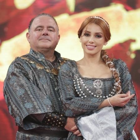 Leo Jaime e Larissa Parison dançam valsa na final da "Dança dos Famosos" 2018 - Reprodução/TV Globo - Reprodução/TV Globo