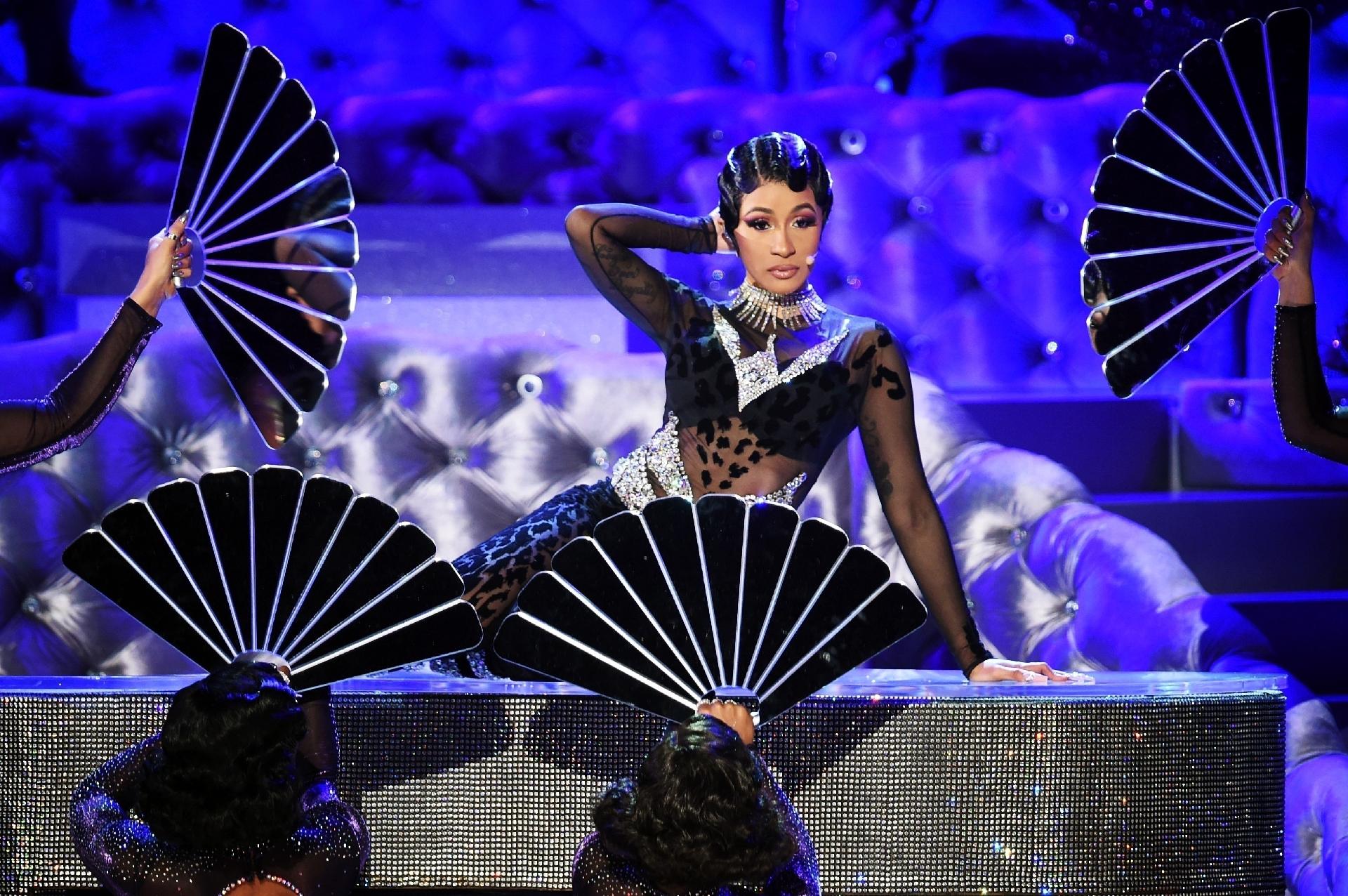 Cardi B se apresenta com "Money" no Grammy 2019 - Kevin Winter/Getty Images for The Recording Academy
