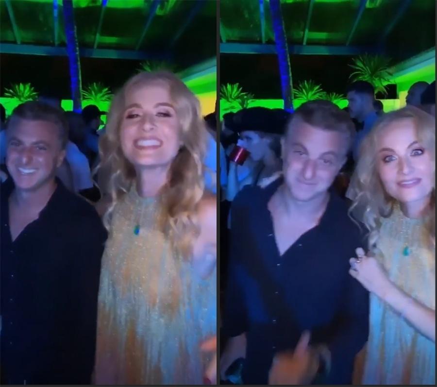 Angélica e Luciano Huck prestigiam festa de Anitta - Reprodução/Instagram