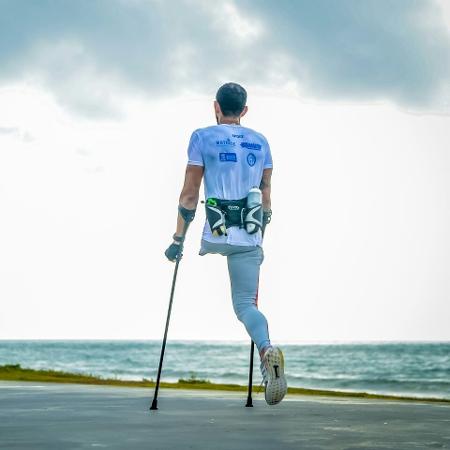 Fábio Rigueira, de 46 anos, participará do Ironman Florianopólis pela segunda vez, buscando um tempo ainda melhor do que o de sua estreia - Alberto Rezak