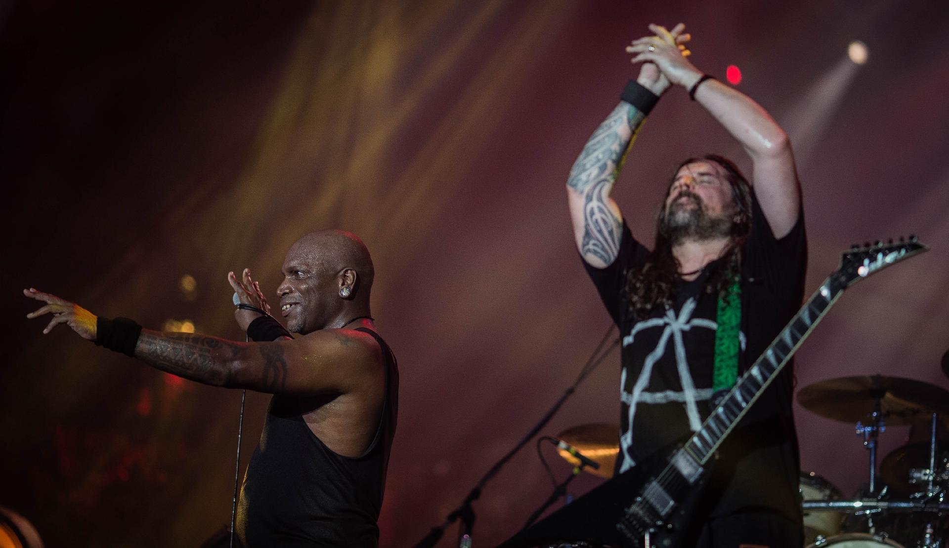 Sepultura abre o quinto dia de shows do Rock In Rio 2019 - Folhapress