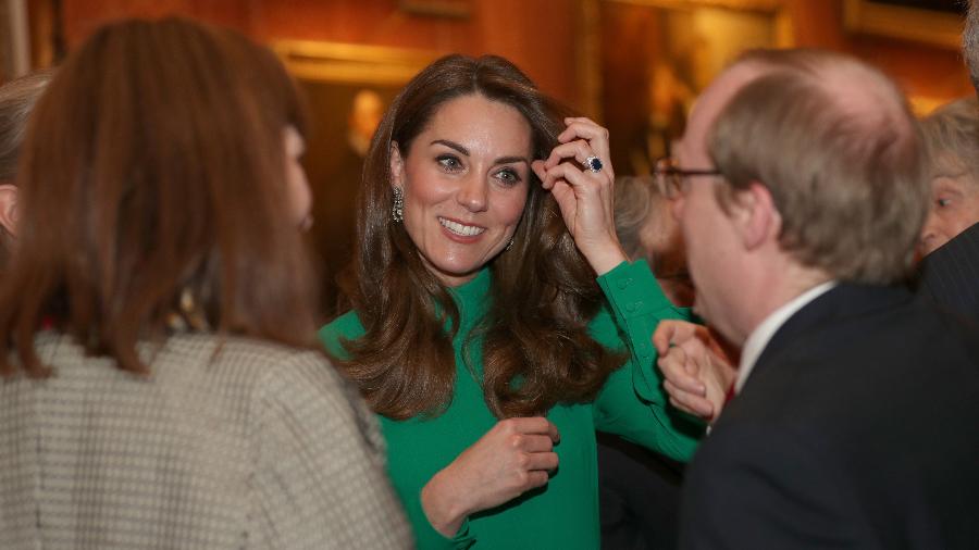 Kate Middleton recebe líderes internacionais no Palácio de Buckingham - Yui Mok - WPA Pool/Getty Images