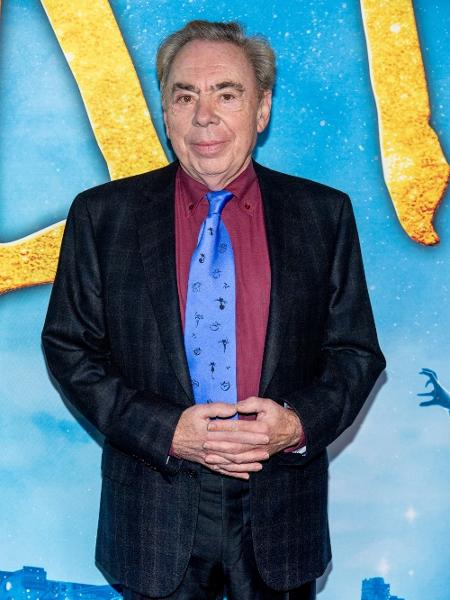 Andrew Lloyd Weber em première do filme Cats - Getty Images