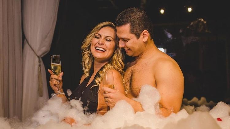 Andressa Urach posou com o marido Thiago Lopes - Bruno Dias/Instagram @andressaurachoficial - Bruno Dias/Instagram @andressaurachoficial