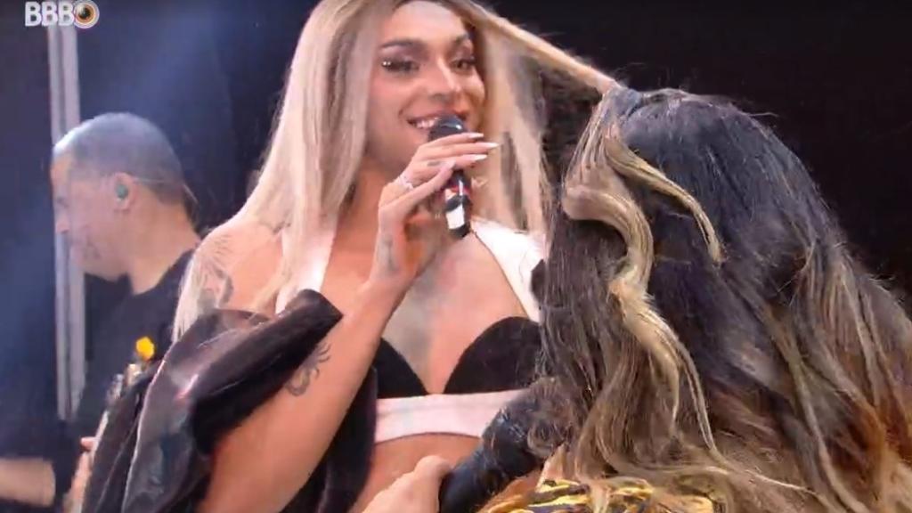 BBB 21: Pabllo Vittar volta para a festa do top 8 - Reprodução/ Globoplay