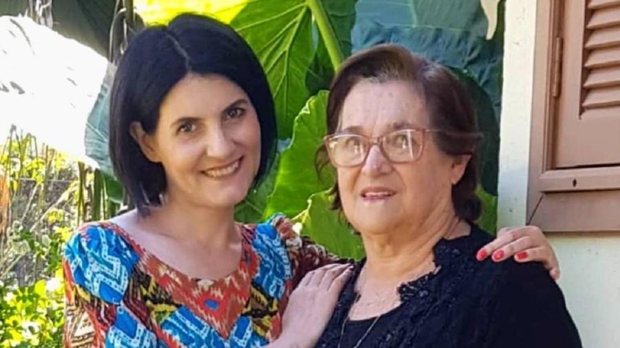 Malga di Paula e a mãe, Udila, que também foi internada com covid-19. - Reprodução/Instagram