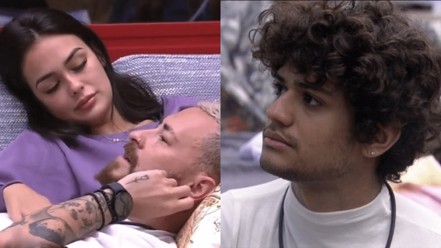 BBB 23: Fred corrige Larissa e Gabriel defende - Reprodução/Globo