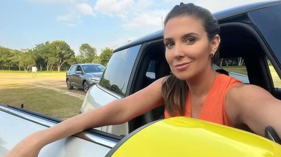 Cris Amaral, apresentadora do AutoEsporte, foi assaltada em São Paulo - Reprodução/Instagram