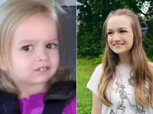 Lembra dela? Saiba como está a menina que virou meme aos 2 anos 