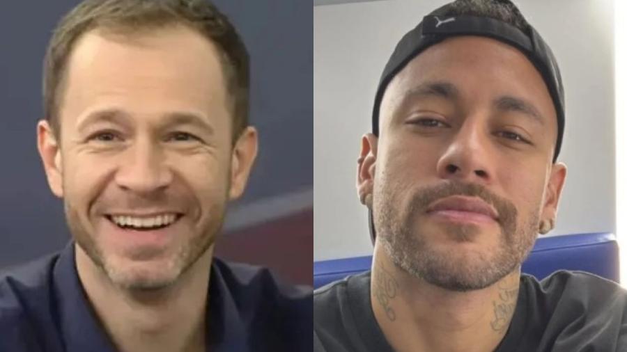 Tiago Leifert defende Neymar após like em foto de modelo francesa