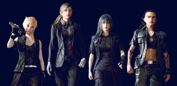 Em uma dimensão paralela, elas são as protagonistas de "Final Fantasy XV" - Reprodução/fartnoisespbth.tumblr.com