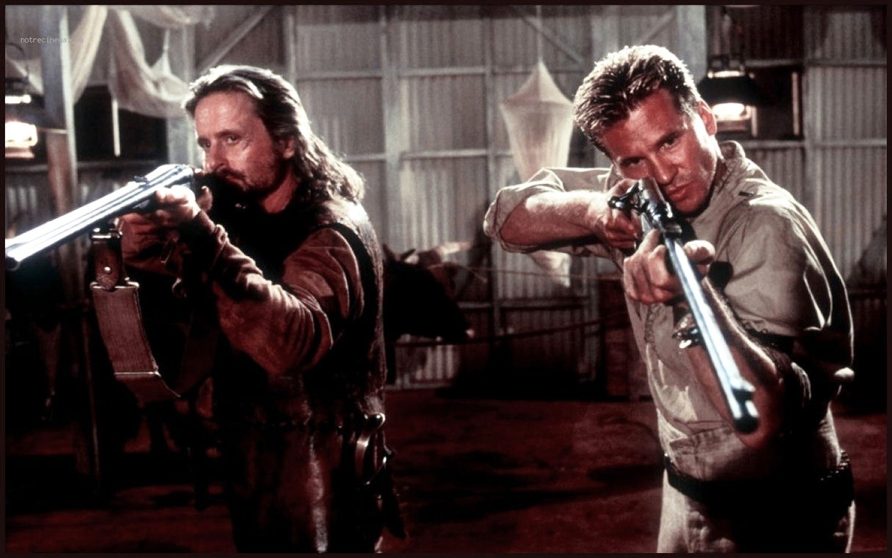 Cena do filme "A Sombra e a Escuridão" - Reprodução